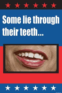 Condoleezza Rice political satire poster print by Wilbur Pierce