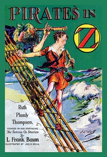 Ruth Plumly Thompson Oz Saga Poster Print by John R. Neill