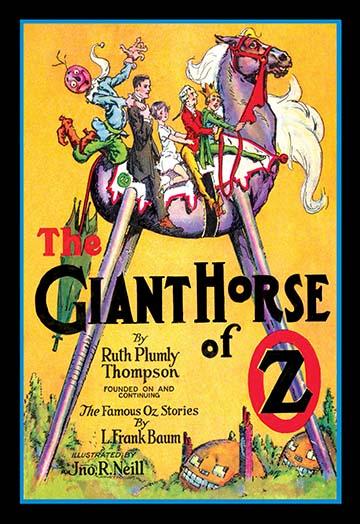 Ruth Plumly Thompson Oz saga poster print by John R. Neill