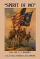 U.S. Marines Beach Charge Recruitment Poster Print