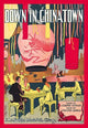Under an Array of Paper Lanterns Poster Print by Duli - colorful lanterns and guests enjoying tea.