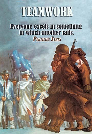 We Did Not All Come Over on the Same Ship But We Are All in the Same Boat Poster Print