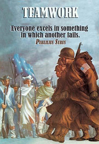 We Did Not All Come Over on the Same Ship But We Are All in the Same Boat Poster Print