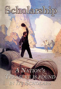 A Nation's Treasures Found in Its Scholars Poster Print