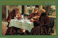 If I Ever Found a Church That Didn't Believe in Knocking Other Churches Poster Print by Wilbur Pierce