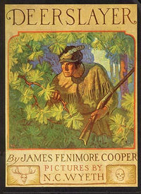 A Book by James Fenimore Cooper Poster Print by N.C. Wyeth