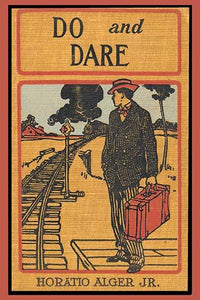 A Book by Horatio Alger Jr. Poster Print showcasing classic literature art.