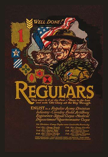 They Were in It at First Poster Print by John W. Sheeres