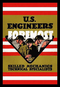 Skilled Mechanics Technical Specialists Poster Print by Charles Buckles Falls