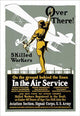 On the Ground Behind the Lines Aviation Poster Print by Louis Fancher