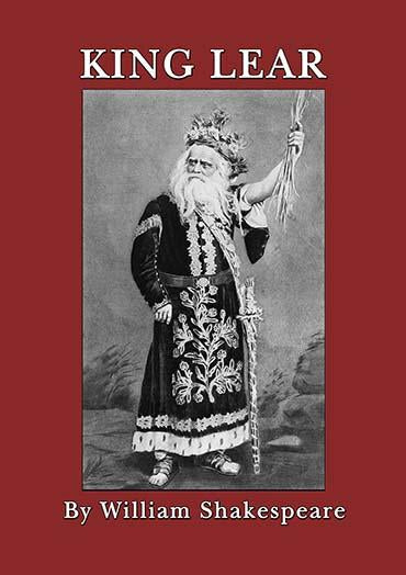 Edwin Forrest as King Lear poster print showcasing Shakespearean theatre.
