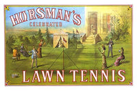 Original Ad for a Victorian Pastime Poster Print in vintage style