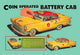 Energy Efficient Taxi Poster Print showcasing an eco-friendly taxi design.