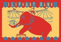 The Monkey Teaches the Elephant to Save Your Coins Poster Print