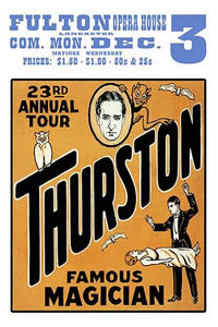 Fulton Opera House Matinee Poster Print showcasing classic performance art.