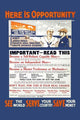 U.S. Navy Recruitment Poster showing a sailor encouraging enlistment.