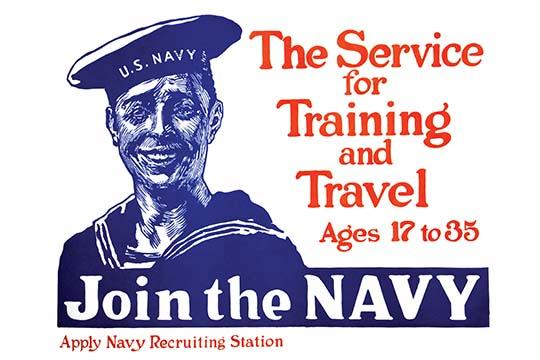 Smiling Sailor Poster Print by James Montgomery Flagg showcasing a cheerful sailor.