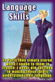 In Paris They Simply Stared Quote Art Print by Wilbur Pierce