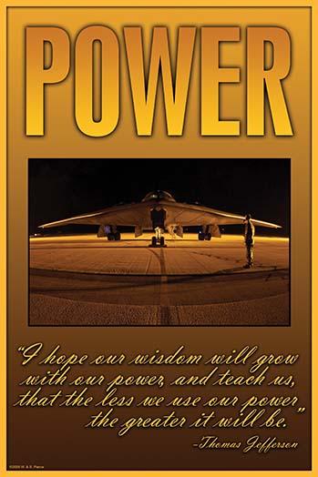 I Hope Our Wisdom Will Grow with Our Power Art Print by Wilbur Pierce