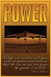I Hope Our Wisdom Will Grow with Our Power Art Print by Wilbur Pierce