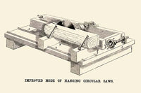 Essential Lumber Industry Poster Print highlighting the importance of cut timber.