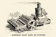Advances in Farm Technology Poster Print showcasing innovative farming machines.