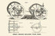 Horse-Drawn Wagon Brake Poster Print showcasing vintage innovation