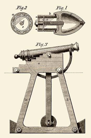 Recoil Correction Device Poster Print showcasing military precision