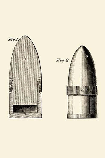 Casing and Reshaping the Projectile Historical Poster Print