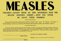 1923 Medical Warning Notice Placard Poster Print