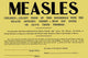1923 Medical Warning Notice Placard Poster Print