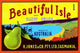 Secluded Cove with Orchard Poster Print showcasing natural beauty.