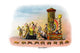 Vintage Mardi Gras Parade Float Design Poster Print showcasing early 20th century style.