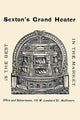 Sexton's Grand Heater Advertisement Poster Print showcasing vintage appeal.
