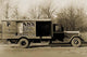 Vintage delivery truck photography print showcasing insulated meat truck with ice blocks.