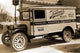 Vintage Insulated Delivery Truck Poster Print showcasing early delivery methods.