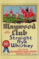Vintage Whiskey Label Poster Print showcasing classic distillation art.