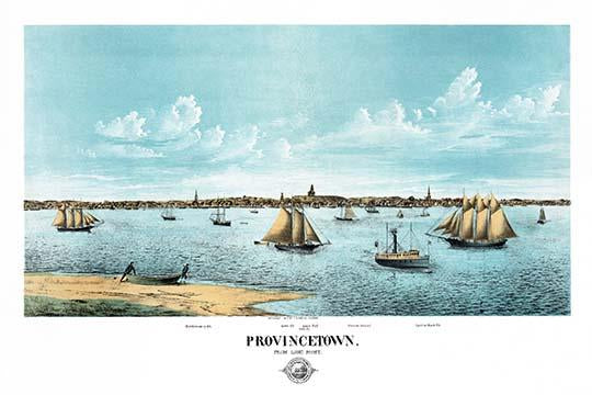 A View from Long Point 1877 Poster Print by F.K. Rogers
