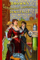 Victorian Era Quack Cure Toothpaste Trade Card Poster Print featuring three ladies examining a bottle.