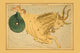 Astronomical chart showing a goat forming the constellation poster print by Aspin Jehosaphat.