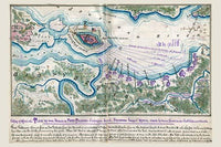 Fort Pulaski Historical Poster Print showcasing the surrender of Col. Olmsted
