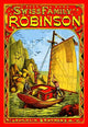 Swiss Family Robinson children's book cover poster print