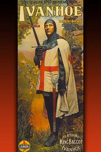 Ivanhoe Silent Film Poster Print featuring King Baggot as Ivanhoe