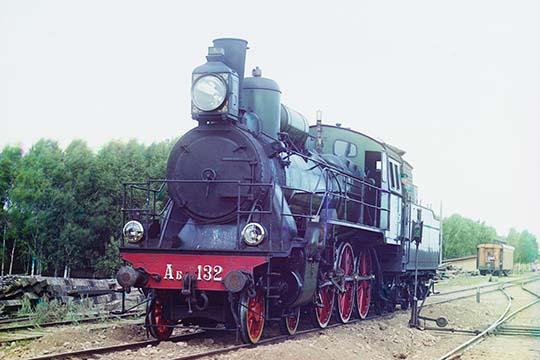 Steam engine Kompaund with Schmidt super-heater poster print