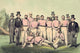 Colorized New England Baseball Team poster print by Bufford.
