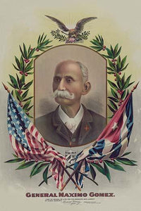Máximo Gómez y Báez Military Poster Print (18 x 24)