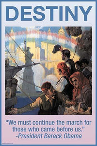 We Must Continue the March for Those Who Came Before Us Poster Print by Wilbur Pierce