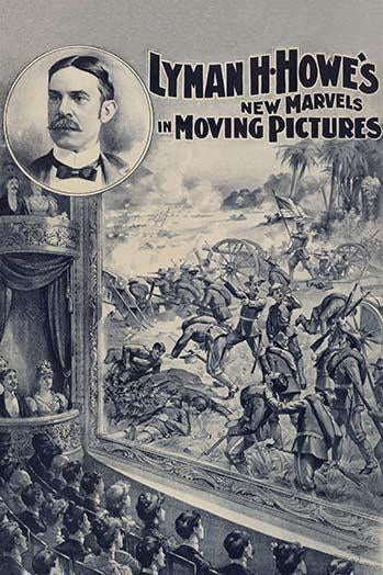 Infantry Attack during the Spanish-American War Poster Print featuring Lyman H. Howe.