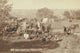 Cowboys at the Chuck Wagon Poster Print by John C.H. Grabill featuring horses and cattle.
