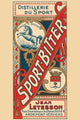 Sport Bitter Vintage Liquor Label Poster Print by Jean Letesson